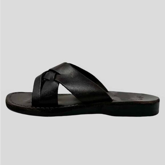 JERUSALEM SANDALS Jesse Leather Woven Strap Sandals - Size 9 US / 42 EU main image 2